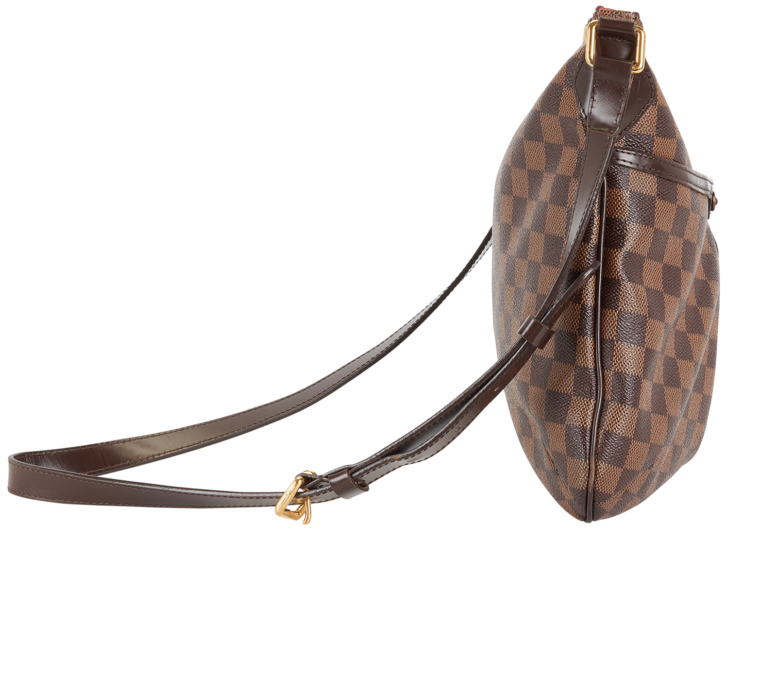 Bloomsbury PM, &pound;650, Handbags, Brown, Canvas, Side view